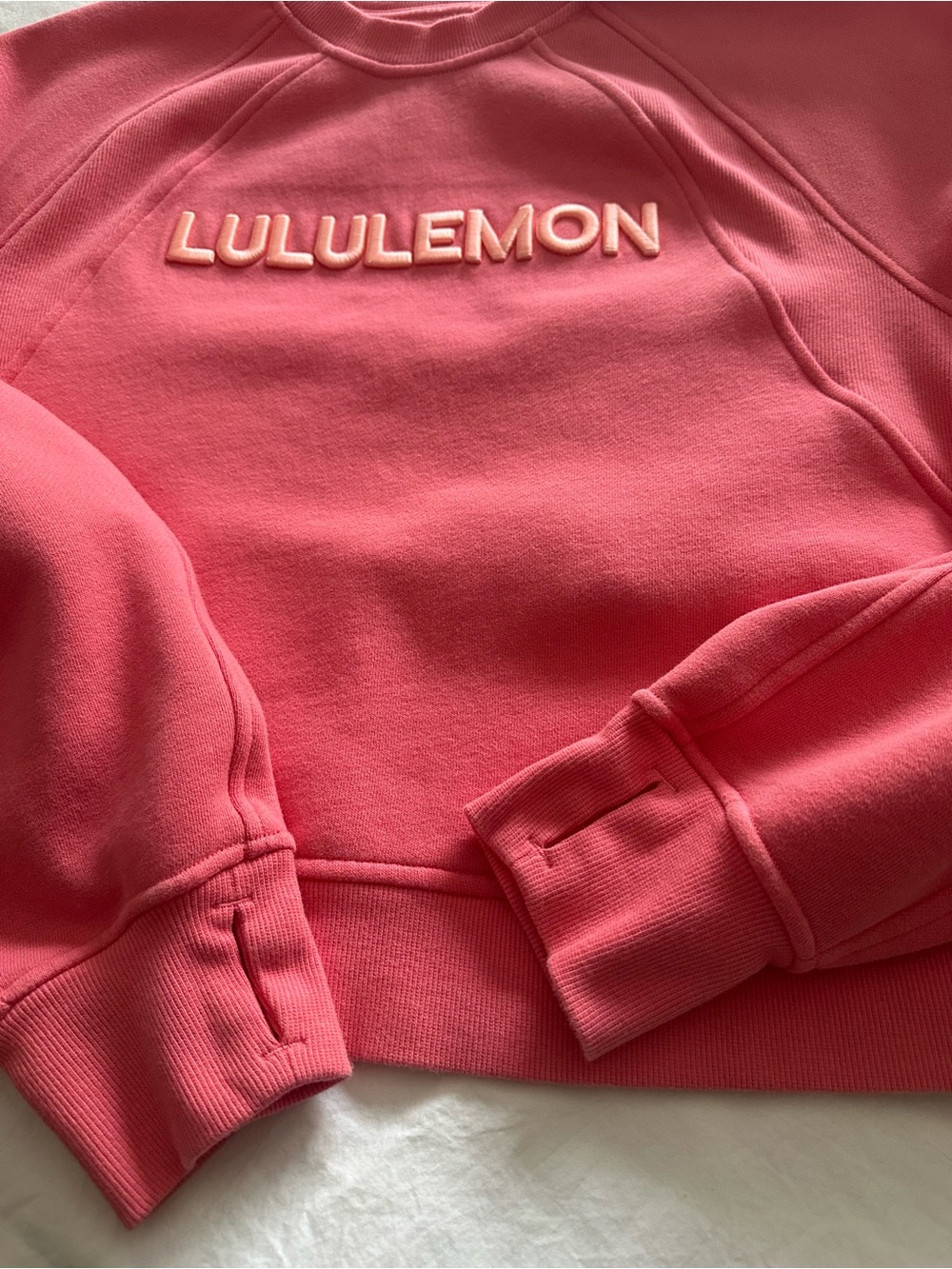 Lululemon Pink Crewneck Sweatshirt, size medium - Picture 6 of 9